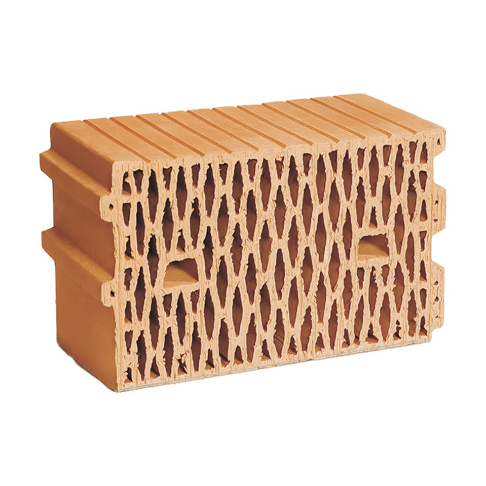 Керамический блок поризованный ЛСР 11,2 НФ, М100, 398х250х219 мм