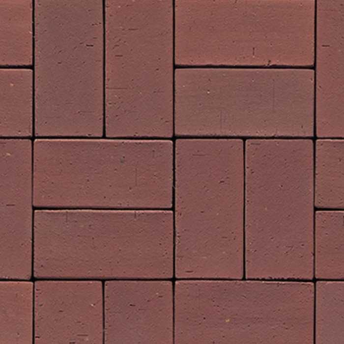 Клинкерная брусчатка Westerwaelder Klinker Nr 03 Naturrot PK 40, 200x100x40 мм